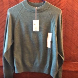 A New Day Teal Crewneck Sweatshirt Sweater